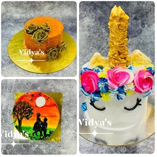 Painting & Unicorn Cake